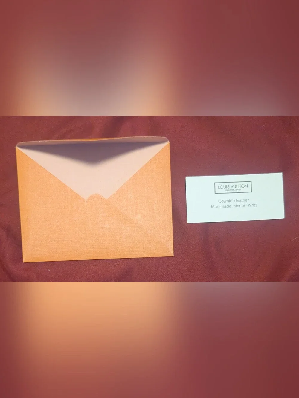 Louis Vuitton Orange Slide Out Drawer Gift Box 10